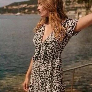 Sézane Norabel Daises Floral Dress - 36